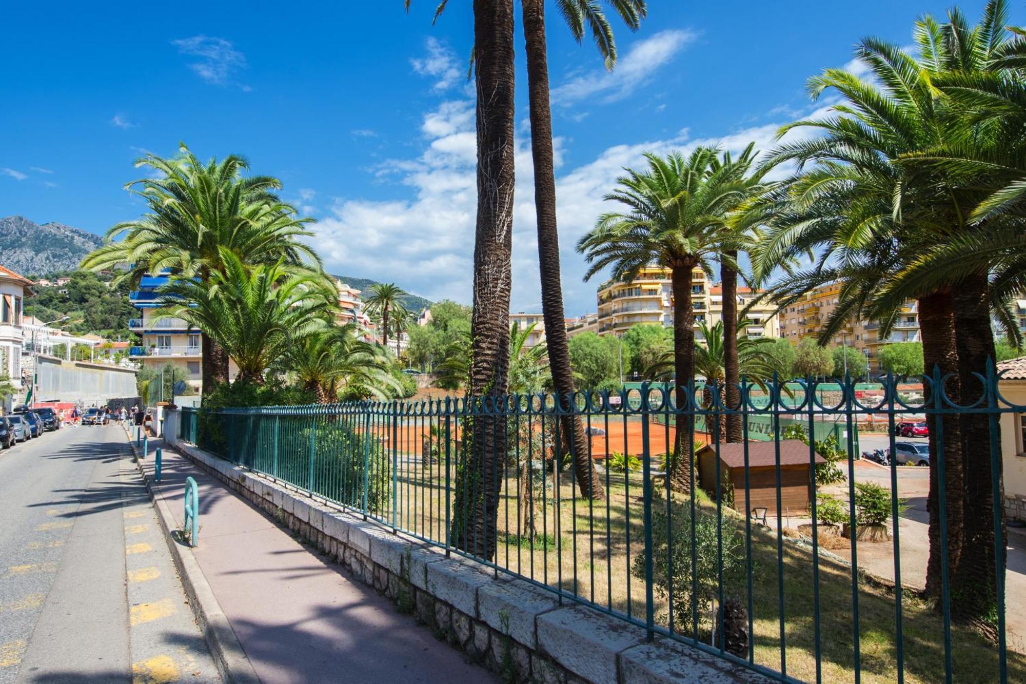 L'Imperial, Terrasse Lejlighed Menton Eksteriør billede